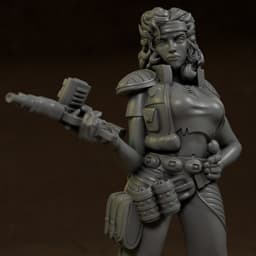 Natasha The Widow Maker 3d model