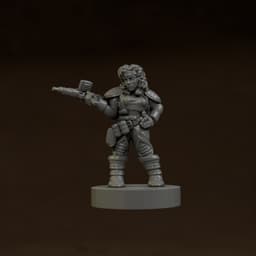 Natasha The Widow Maker 3d model