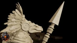 Itzakar Vesh of the Takar Tribe 3d model