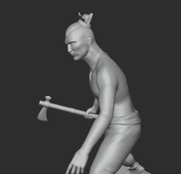 Toy Soldier Set: Indian 002 3d model