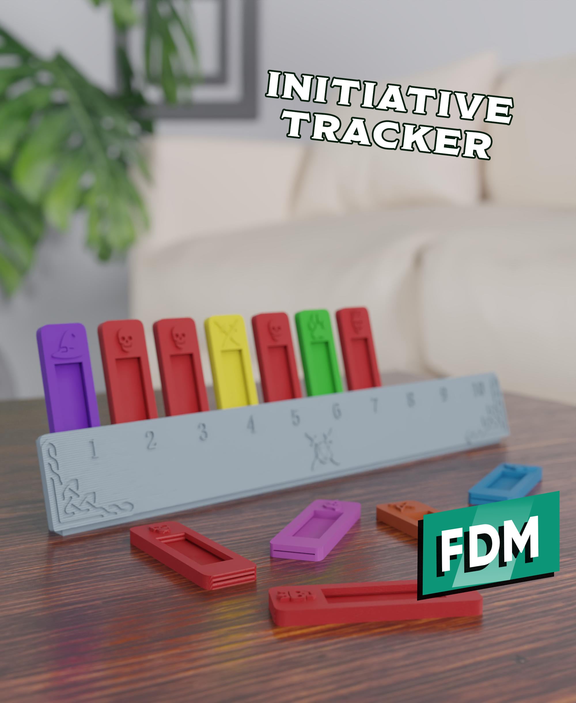 RPG - Initiative Tracker 3d model