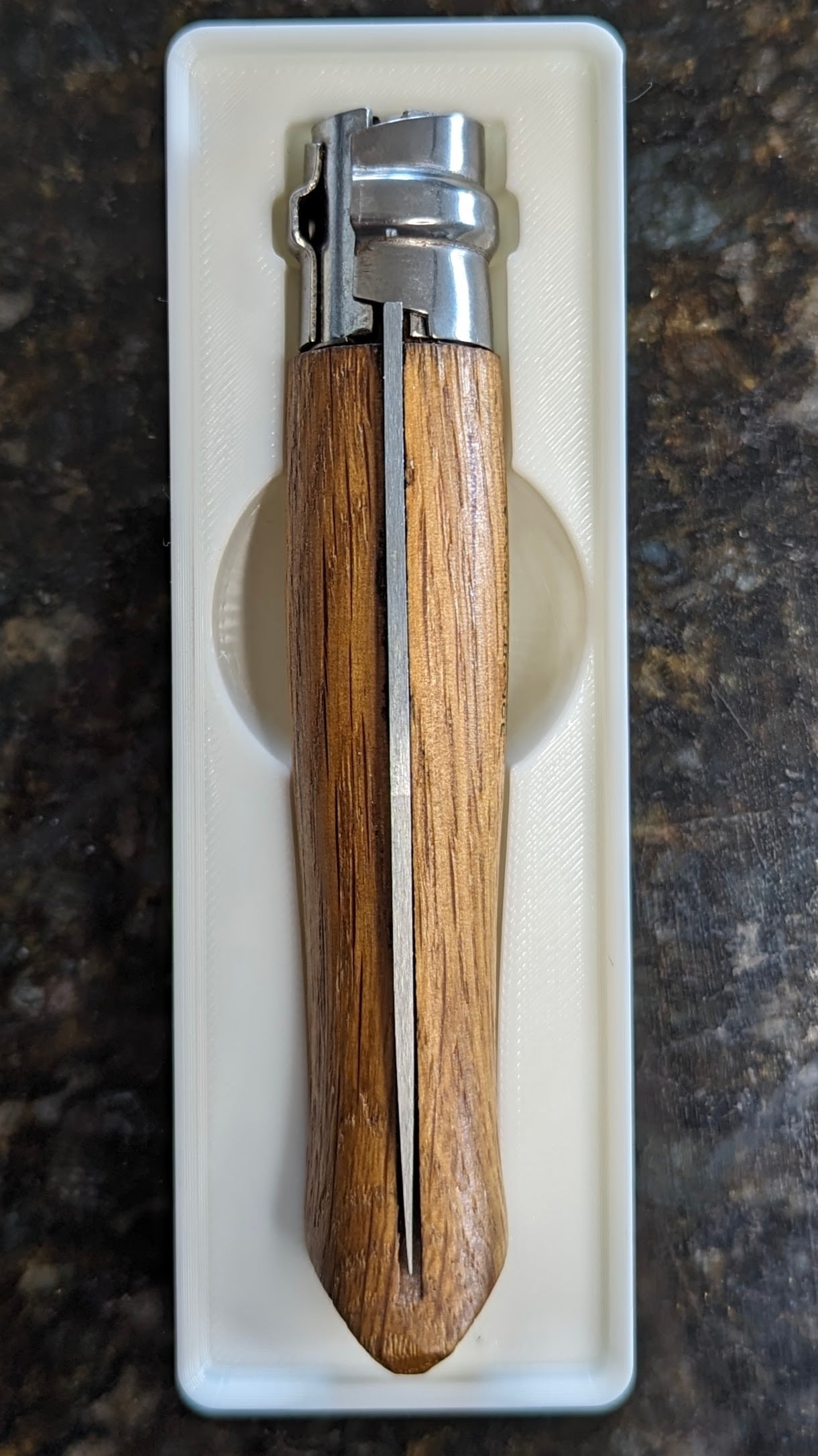 Gridfinity Opinel no. 8 1x3x0.5 3d model