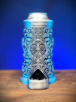 The Impationt One 12oz can cozy dice tower 3d model