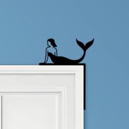 Mermaid Door Corner Decor 3d model