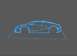 Audi - R8 Wall Art 3d model