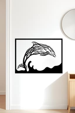 Dolphin Wall Art, Wall Decor, Home Decor 3d model