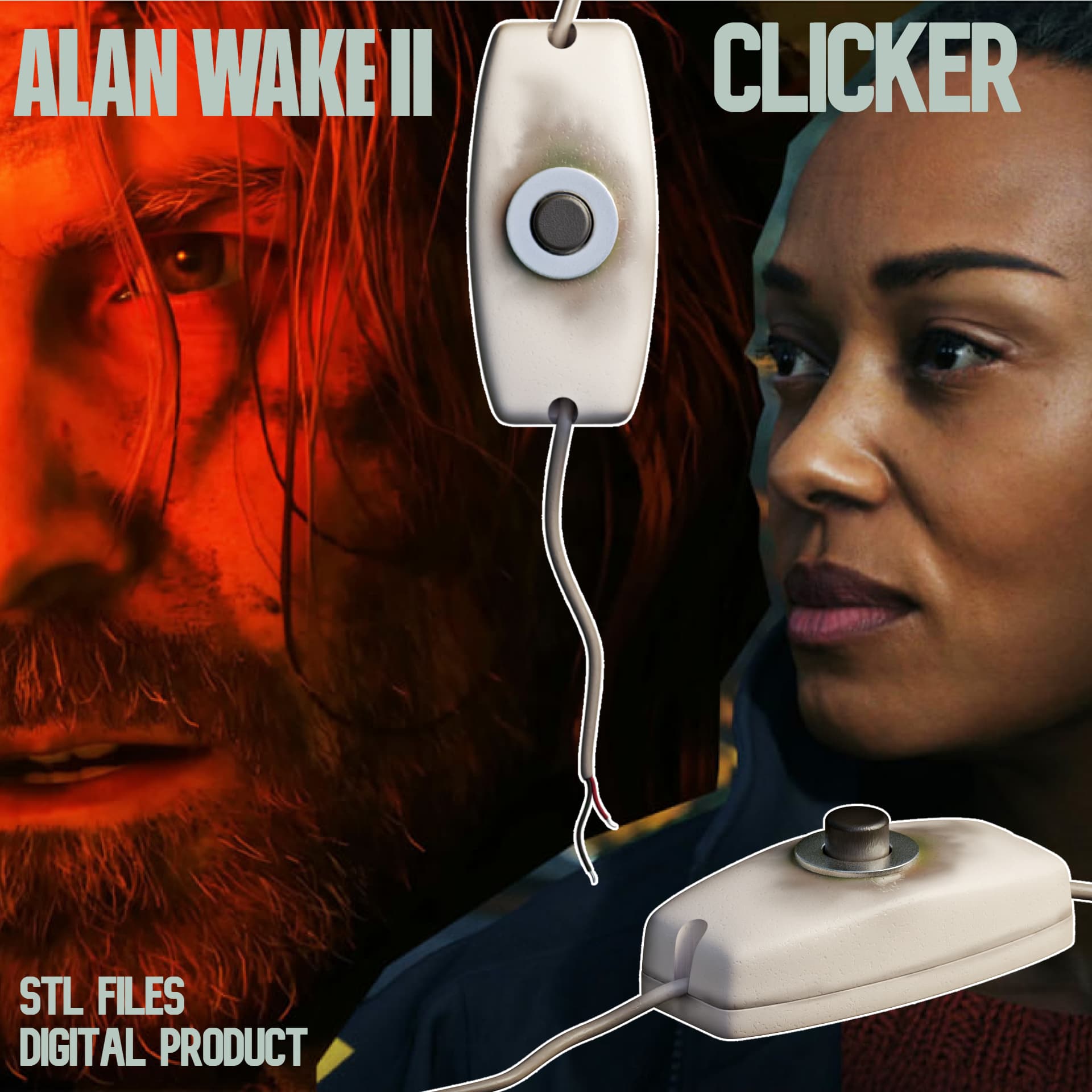 MAGICAL CLICKER ALAN WAKE 2 3d model