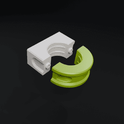 Yet another shelf clamp 3d model