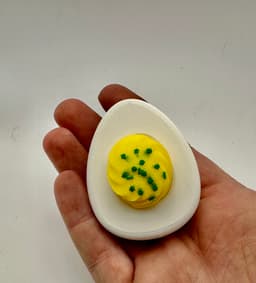 Pickled-Deviled Egg Clicker and Deviled egg Clicker 3d model
