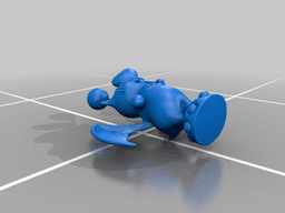 Final fantasy - Moogle Model 3d model