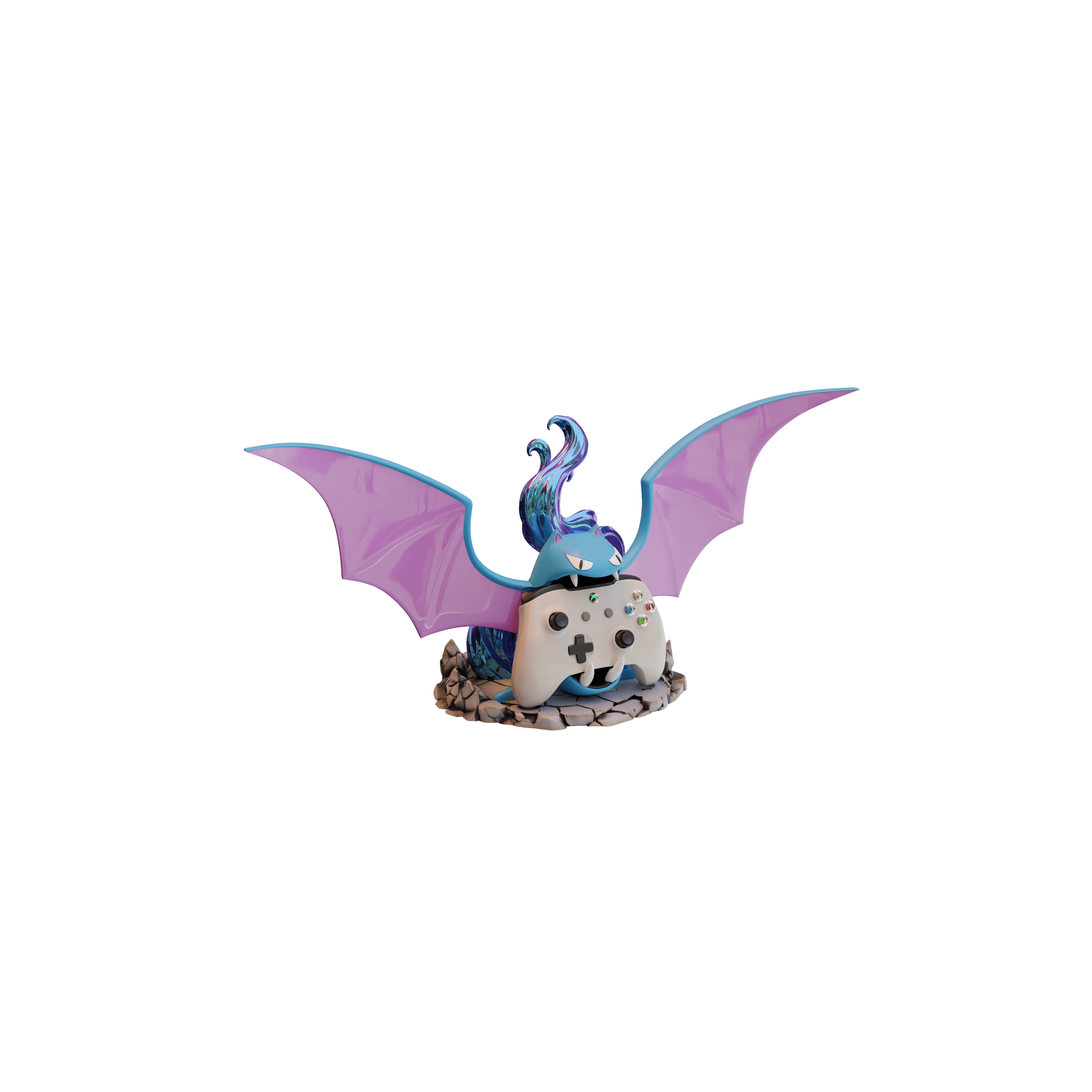 Golbat Controller Stand 3d model