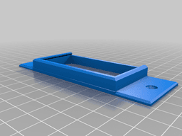 Light Switch Cover with Door, Fixed Slot 3d model