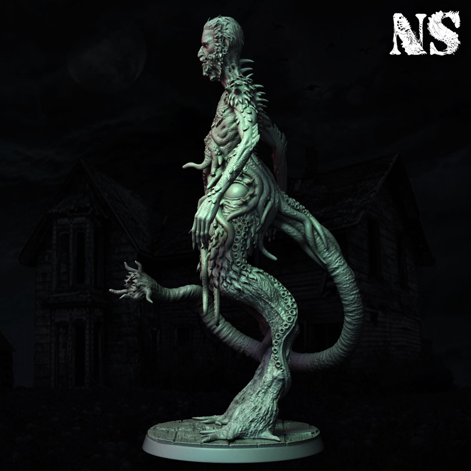 Wilbur Whateley x3 Variants 3d model