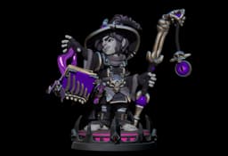 Faverbin-Halfling Necromancer 3d model