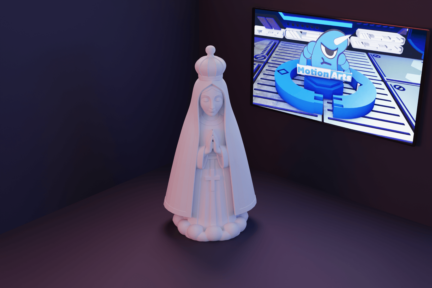 Nossa Senhora.stl 3d model