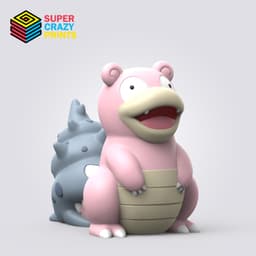 Slowbro 3d model