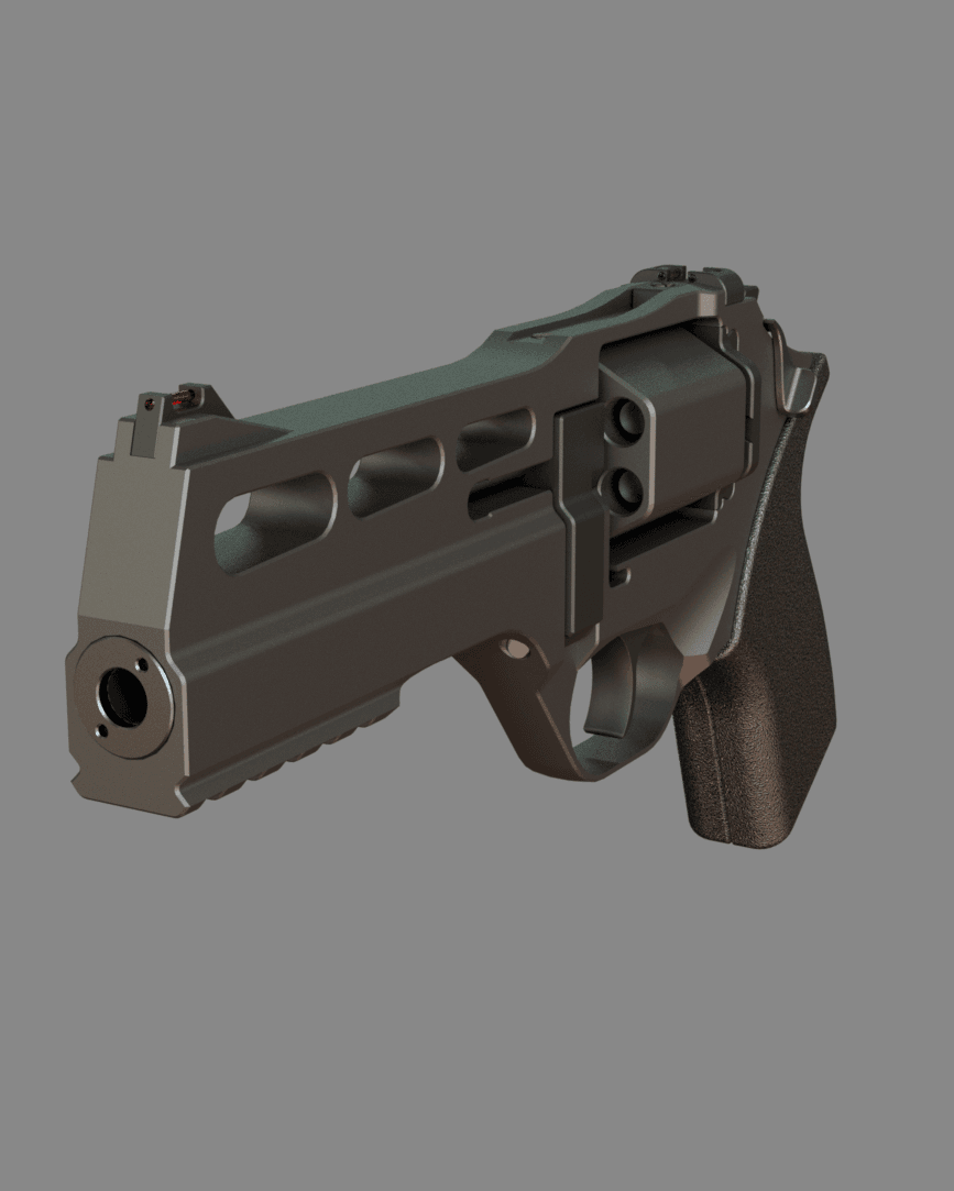 Chiappa Rhino 50DS - High-Detail 3D Printable Replica 3d model
