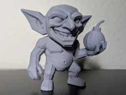 Low Poly Goblin Tabletop Miniature 3d model