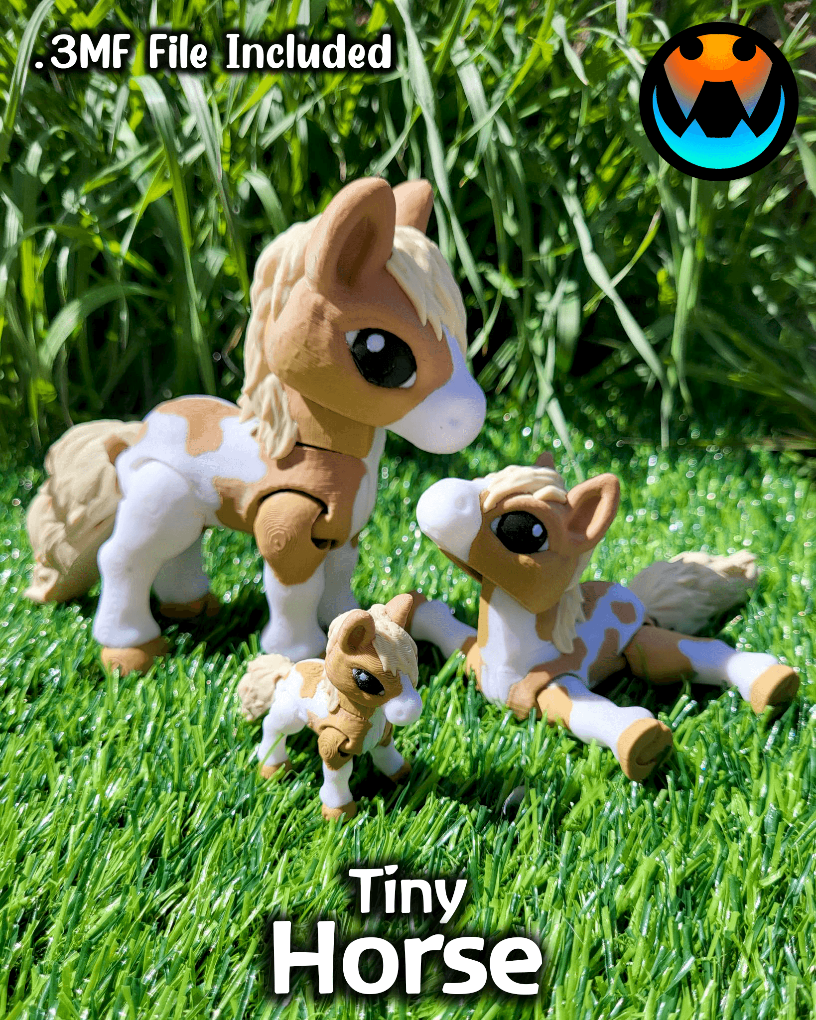 Tiny Horse 3d model