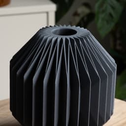 Vase SENSU - Geometric Origami Vase 3d model