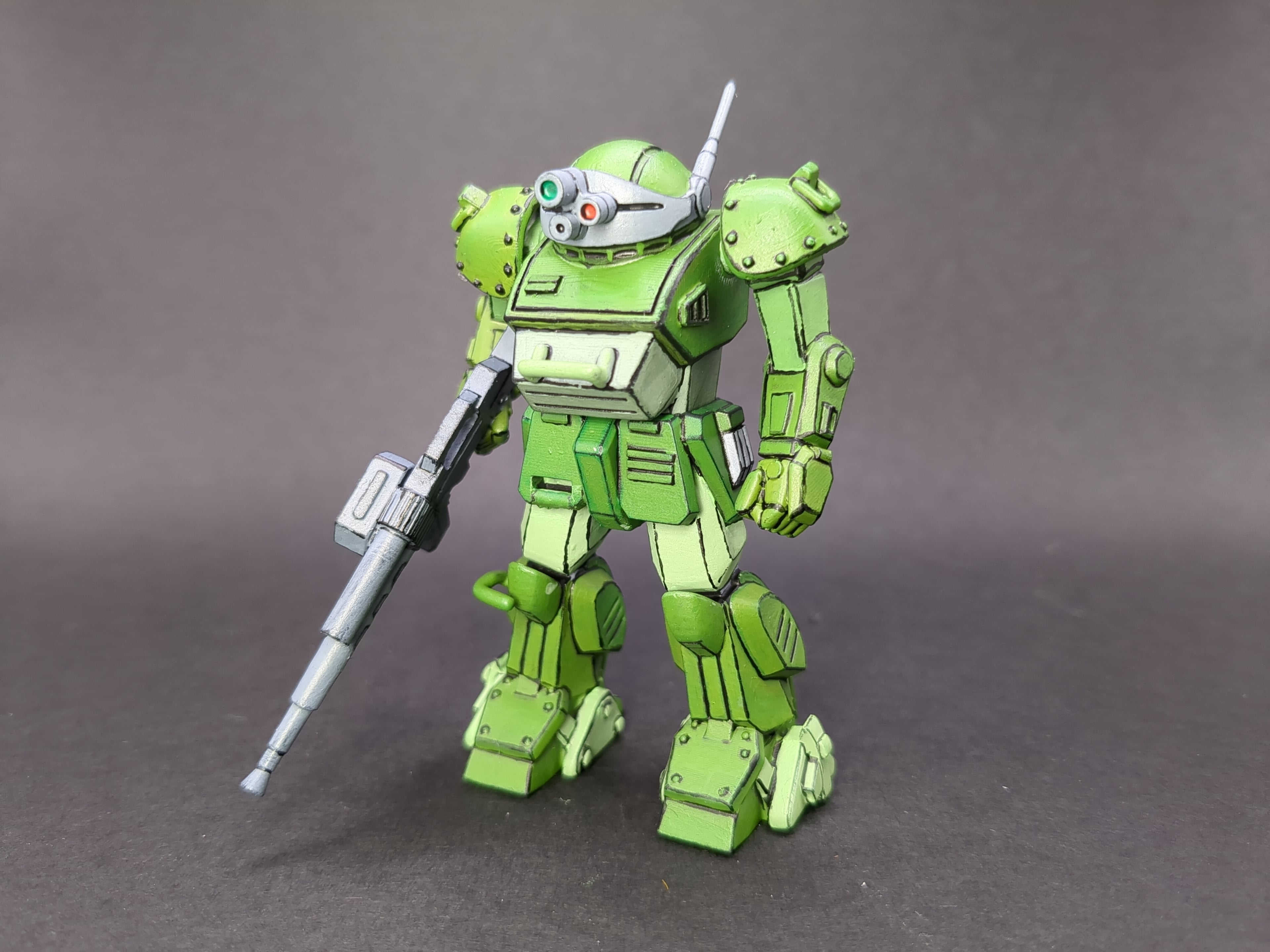 Scopedog, Standing; Mecha Miniature 3d model