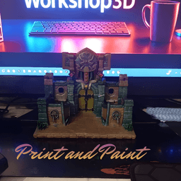 Medieval_Gate_Diorama_WorkShop3D_KF2 3d model