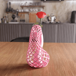 Klein Bottle Mesh Vase 3d model