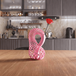 Klein Bottle Mesh Vase 3d model