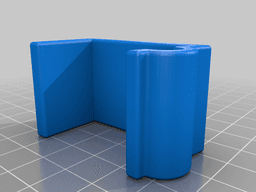 Holder Clip for Christmas lights, cables, or cords 3d model