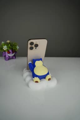 Snorlax Phone Holder 3d model