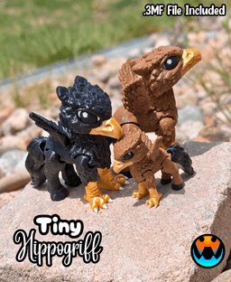 Tiny Hippogriff 3d model