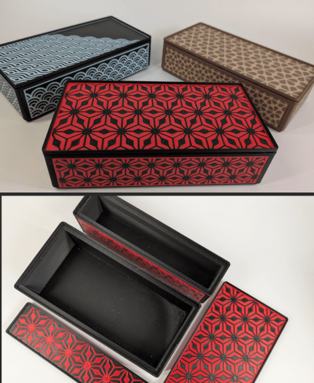 PatternBox - Small box collection 3d model