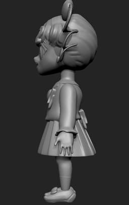 Sailor moon - ChibiChibi 3d model
