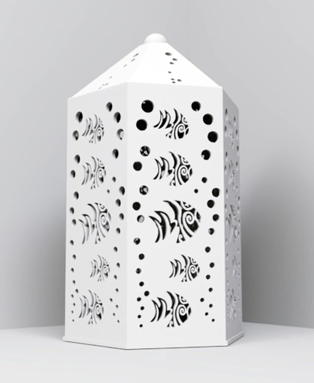 Fishes Night Light 3d model
