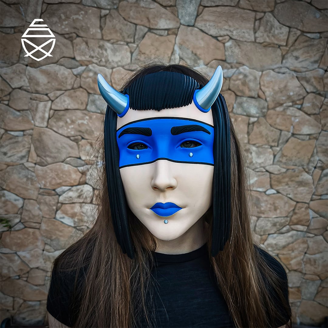 Veil Mask 3d model