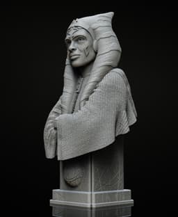 Ahsoka Bust (Pre-Supported) 3d model