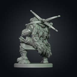 Dwarf Range - Thodrin Stonehearth - D&D Mini 3d model