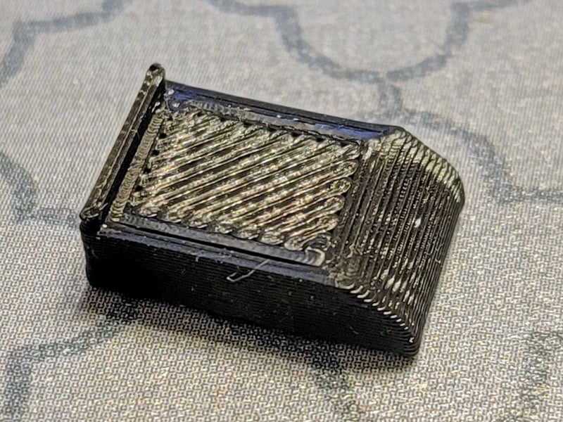 Magnetic Ruler Holder 3d model