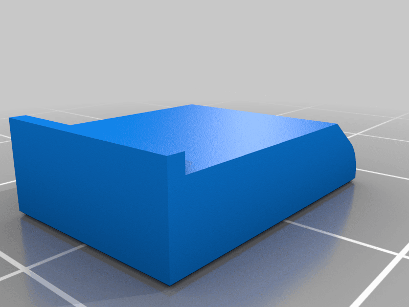 Magnetic Ruler Holder 3d model