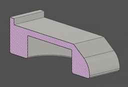 Magnetic Ruler Holder 3d model