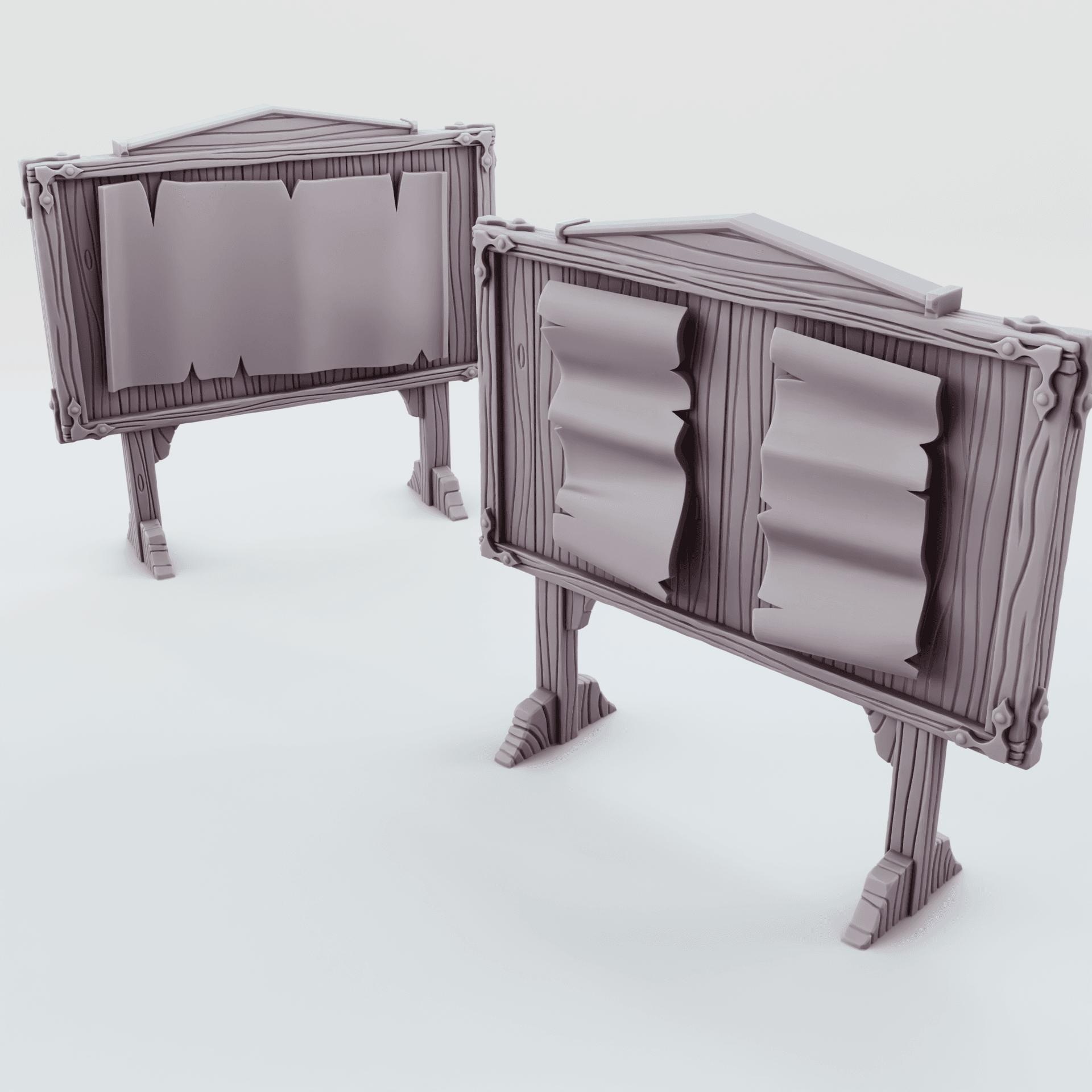 Conspiracy Plotting Board / Message Board 3d model