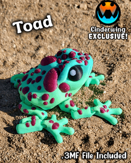 Toad 3d model