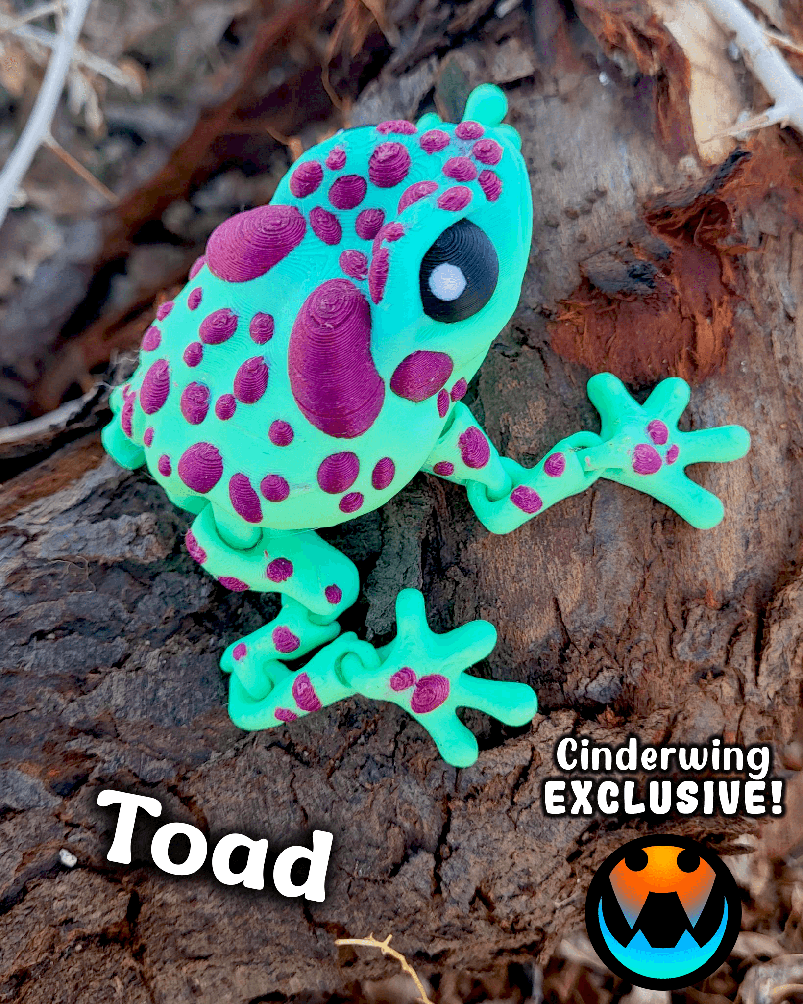 Toad 3d model