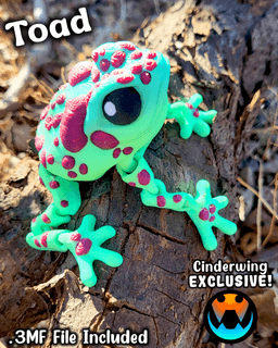 Toad 3d model