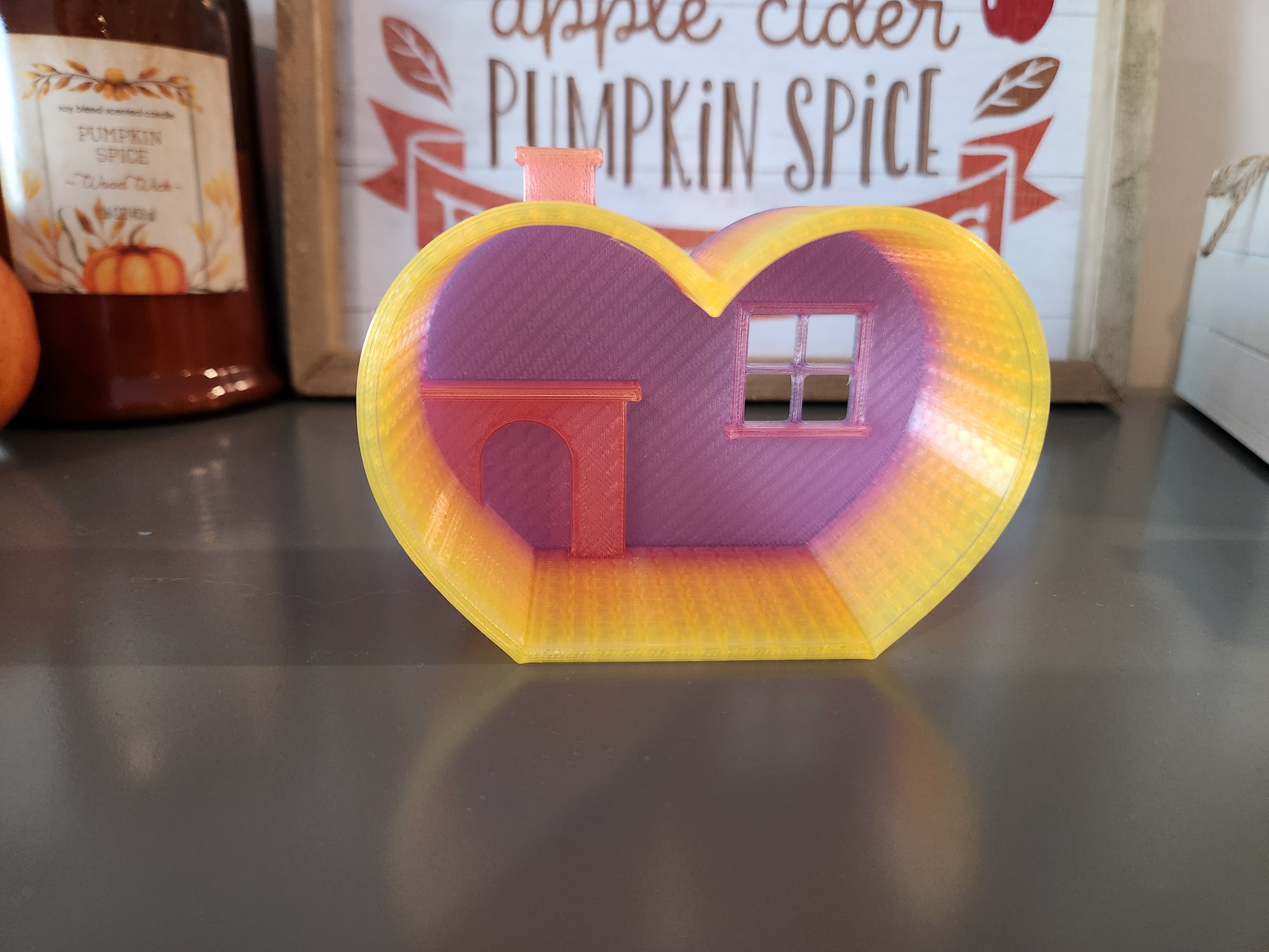 Heart-Shaped Pet House 3d model