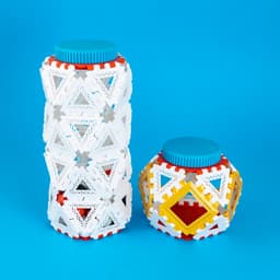 Polypanels // Pentagon Screw Top 3d model