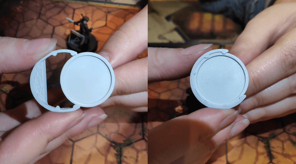 Gloomhaven discreet conditions tokens support for characters miniatures 3d model