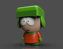 South Park Kyle Figure 3d model