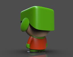 South Park Kyle Figure 3d model