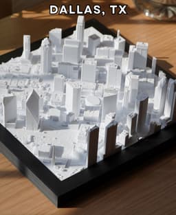 Dallas, TX - Small 3d model